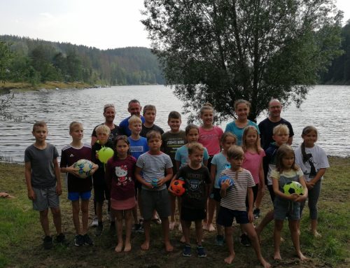 Abschlussfeier unserer Laufgruppe